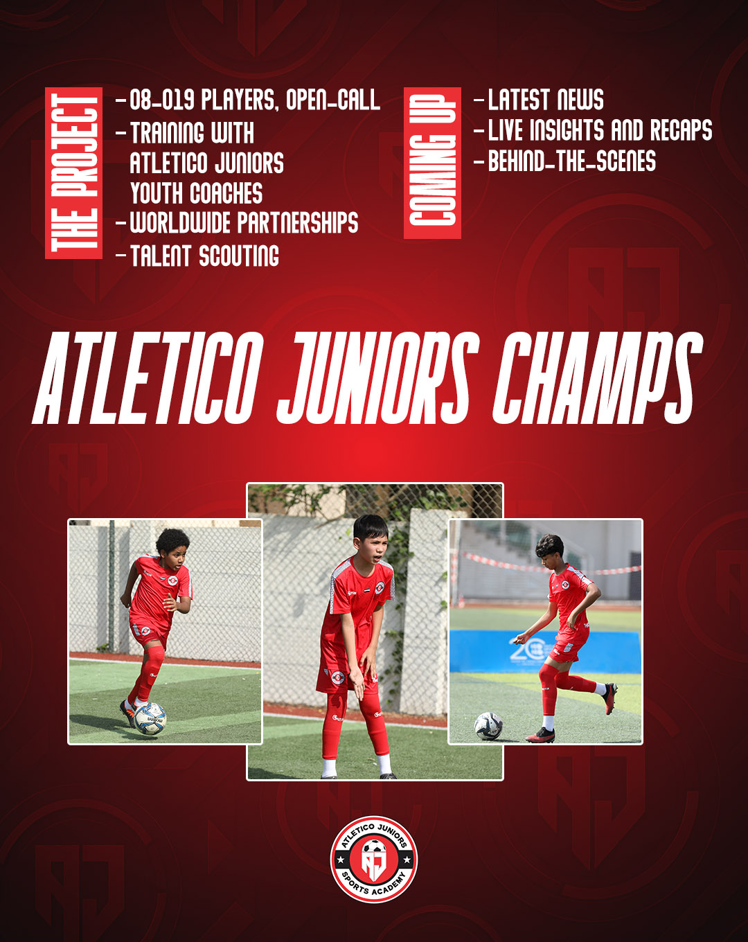 Atletico Juniors Champs - Football Camps