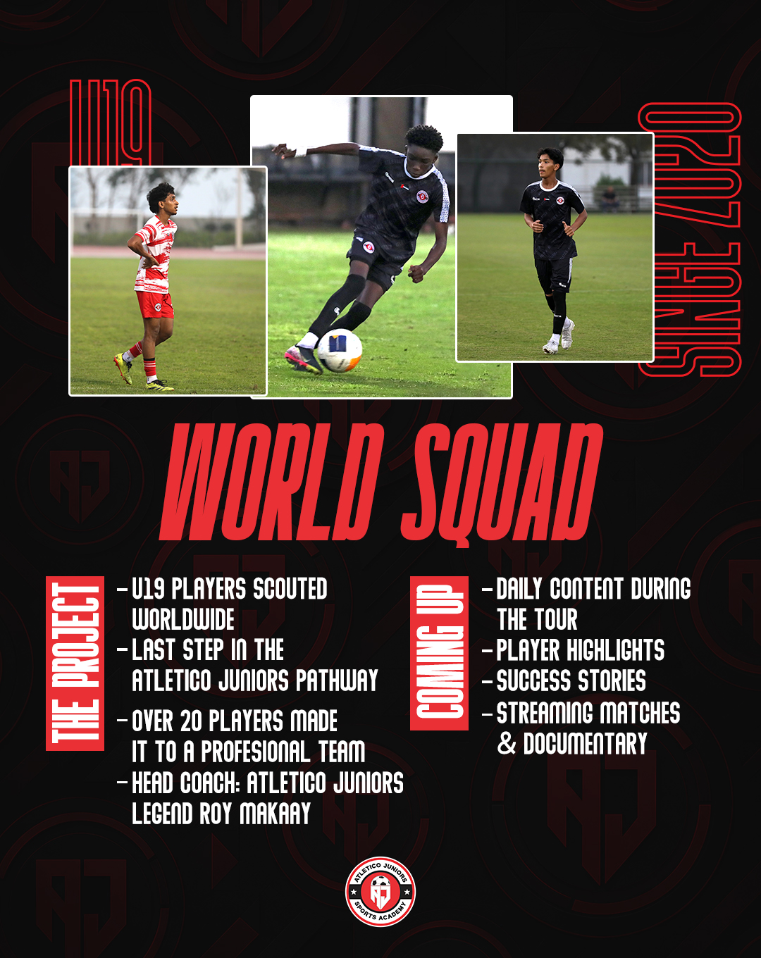 World Squad U19 Scouted Worldwide